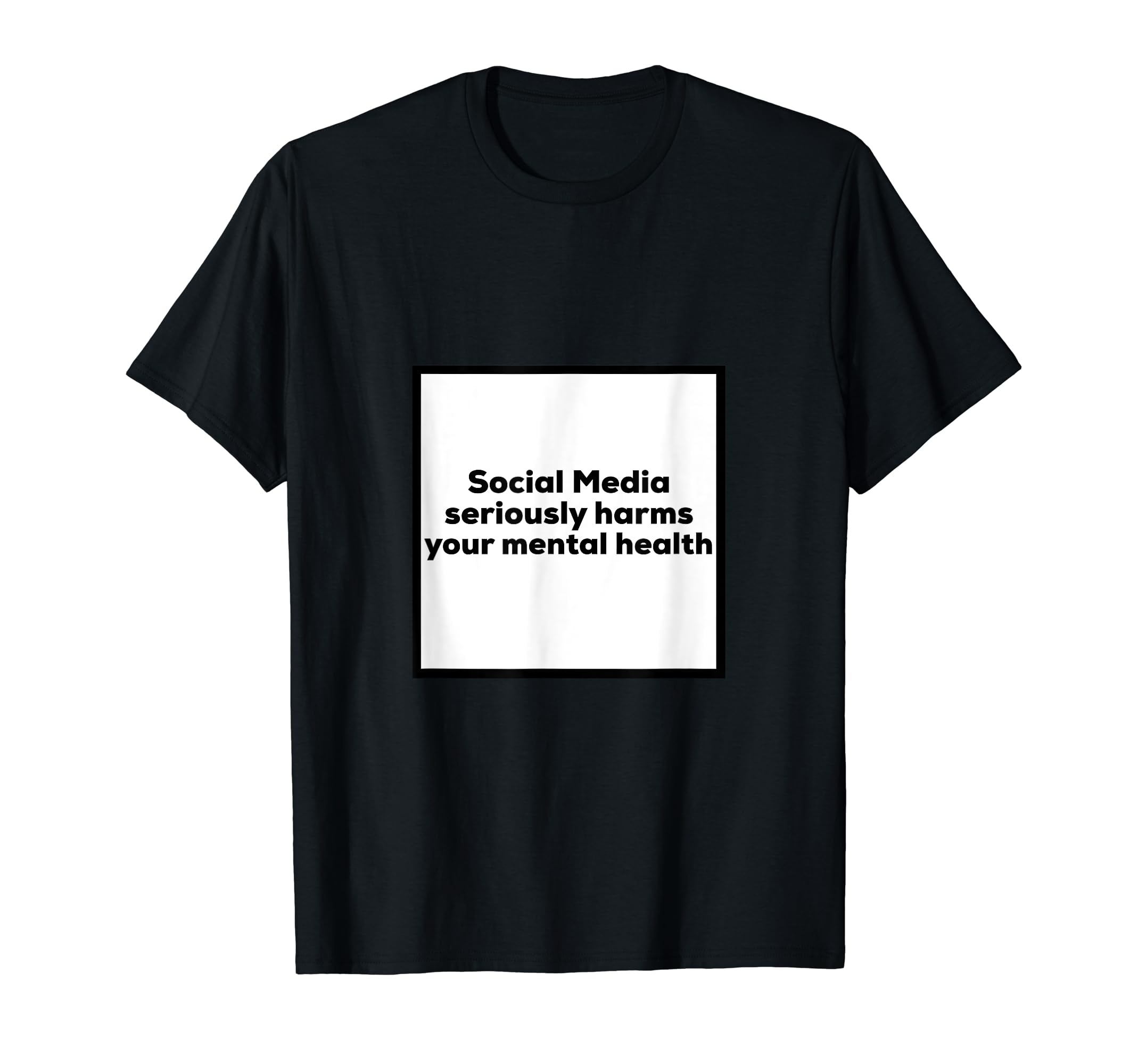 Social Media Seriously Harms Your T-Shirt - Custom Art Print for Adults - T-Shirt, Sweatshirt, Hoodie