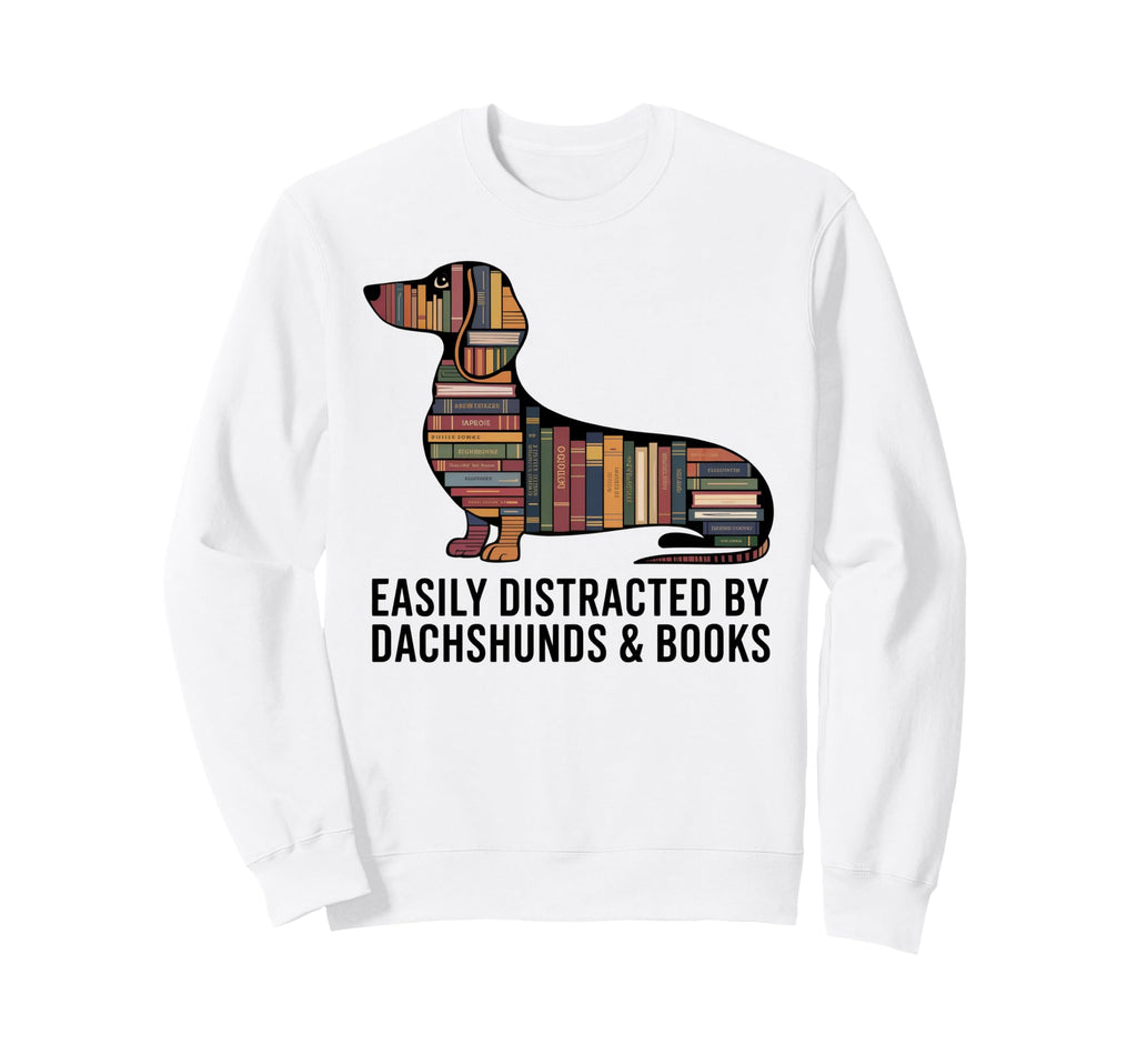 Dachshund Dog Womens Dachshund Decor Sweatshirt - Unique Graphic Men Women - T-Shirt, Sweatshirt, Hoodie