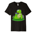 Turtle Nerd Book Glasses T-Shirt - Casual Everyday Wear Men Women - T-Shirt, Sweatshirt, Hoodie