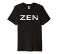 Zen Distressed Mindfulness Meditation T-Shirt - Novelty Apparel for Adults - T-Shirt, Sweatshirt, Hoodie