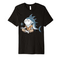 Meditation Tuna Yoga Pose Relaxing Animal T-Shirt - Graphic Print Unisex - T-Shirt, Sweatshirt, Hoodie