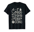 Christian Coffee Gets Me Started T-Shirt - Aesthetic Graphic for Adults - T-Shirt, Sweatshirt, Hoodie