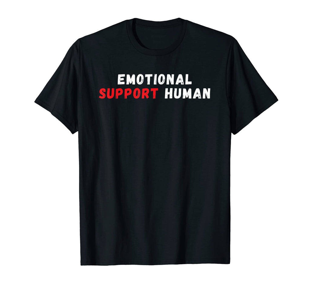 Emotional Support Human Do Not Pet T-Shirt - Minimalist Print for Adults - T-Shirt, Sweatshirt, Hoodie