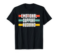 Emotional Support Husband Funny T-Shirt - Trendy Graphic Men Women - T-Shirt, Sweatshirt, Hoodie