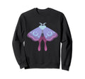 Crafty Moth Goth Horror Antisocial Sweatshirt - Novelty Apparel Unisex - T-Shirt, Sweatshirt, Hoodie