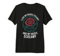 I Like My Books Steamy And My Music T-Shirt - Aesthetic Graphic for Adults - T-Shirt, Sweatshirt, Hoodie