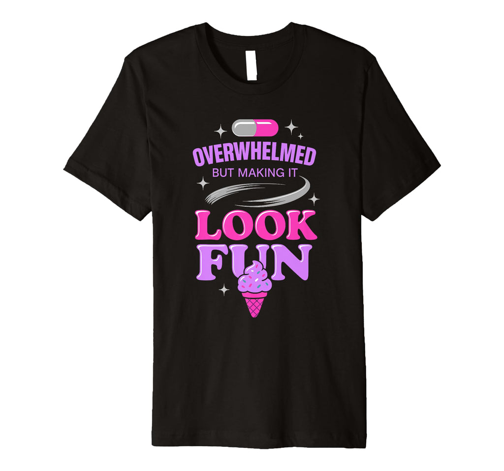 Hot Anxiety Glam Therapy T-Shirt - Aesthetic Graphic Men Women - T-Shirt, Sweatshirt, Hoodie