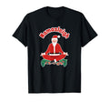 Yoga Santa Claus Namasleigh Meditation T-Shirt - Graphic Print Unisex - T-Shirt, Sweatshirt, Hoodie