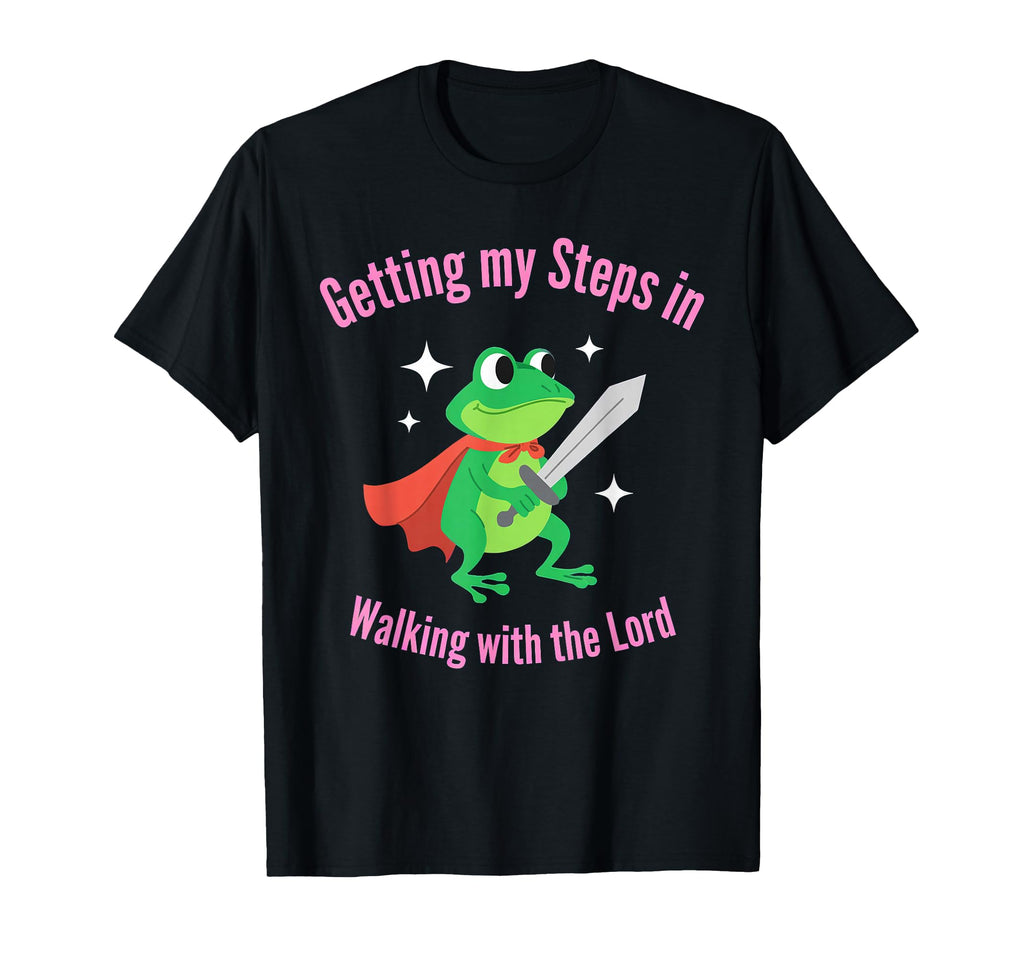 Getting My Steps Walking Lord Frog T-Shirt - Streetwear Style Men Women - T-Shirt, Sweatshirt, Hoodie