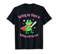 Getting My Steps Walking Lord Frog T-Shirt - Streetwear Style Men Women - T-Shirt, Sweatshirt, Hoodie