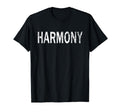 Harmony Distressed Mindfulness Meditation T-Shirt - Graphic Print Men Women - T-Shirt, Sweatshirt, Hoodie