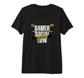 Gamer Social Battery Low Funny T-Shirt - Unique Graphic for Adults - T-Shirt, Sweatshirt, Hoodie