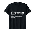 Funny Definition Scripturient T-Shirt - Aesthetic Graphic Men Women - T-Shirt, Sweatshirt, Hoodie