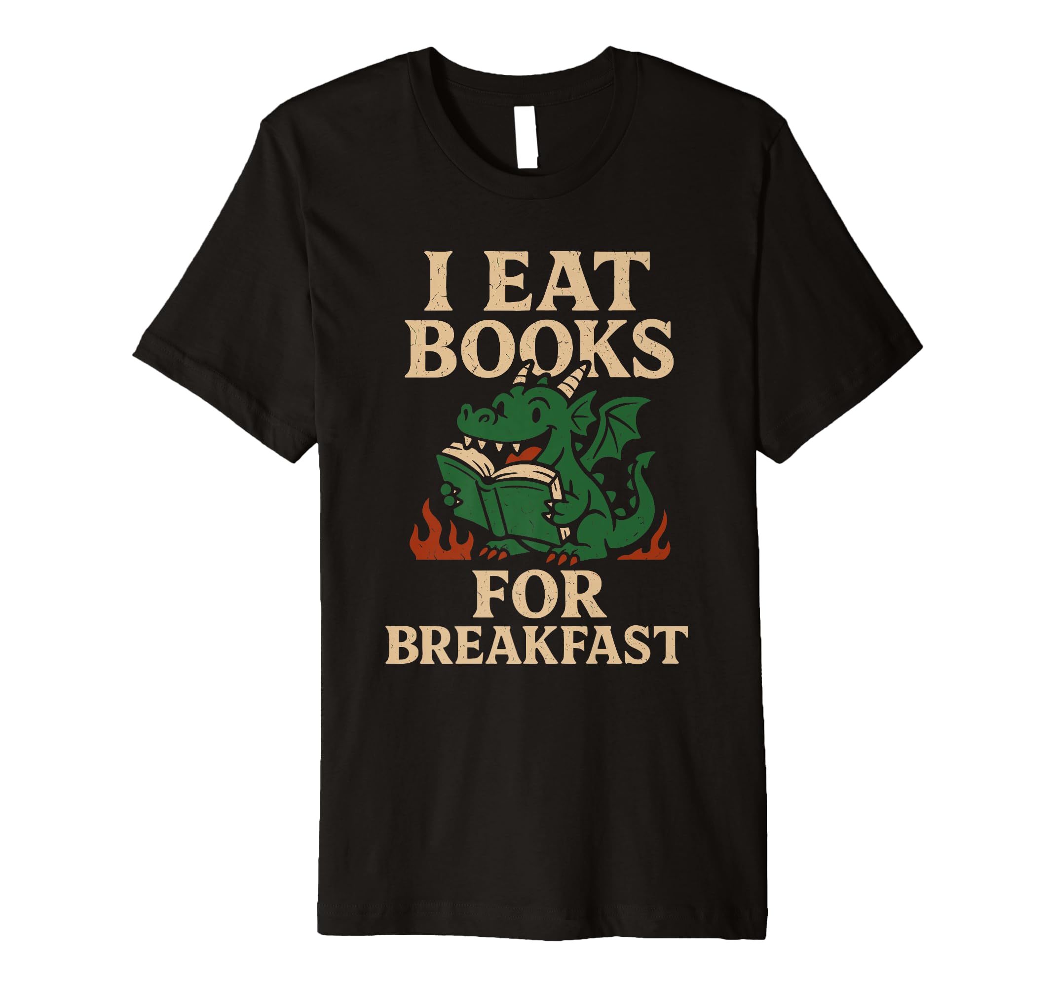Book Dragon Reading Monster T-Shirt - Casual Everyday Wear for Adults - T-Shirt, Sweatshirt, Hoodie