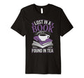Tea And Literature Cozy Reading T-Shirt - Fun Novelty Design for Adults - T-Shirt, Sweatshirt, Hoodie