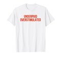 Underpaid Overstimulated Funny Gag T-Shirt - Streetwear Style for Adults - T-Shirt, Sweatshirt, Hoodie
