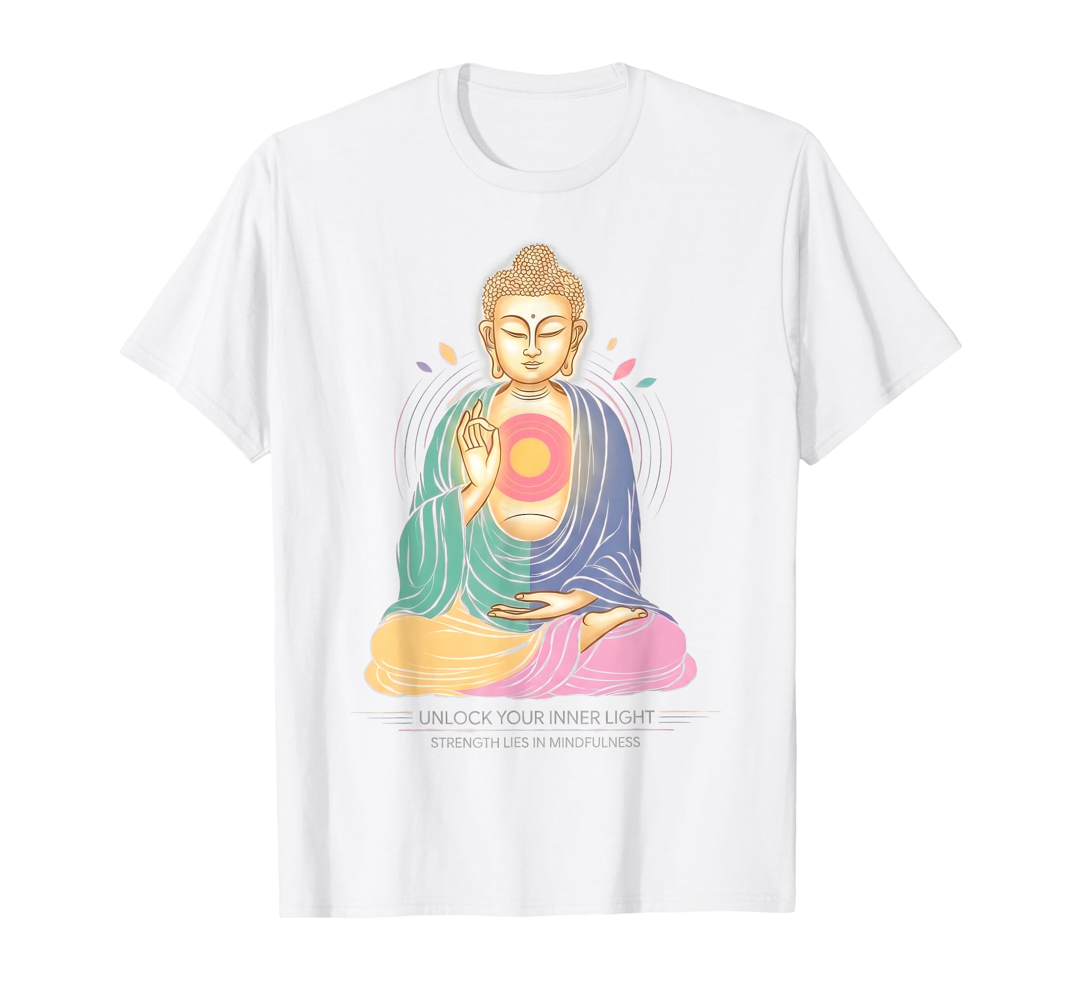 Mindfulness Meditation Buddha Inner T-Shirt - Graphic Print for Adults - T-Shirt, Sweatshirt, Hoodie