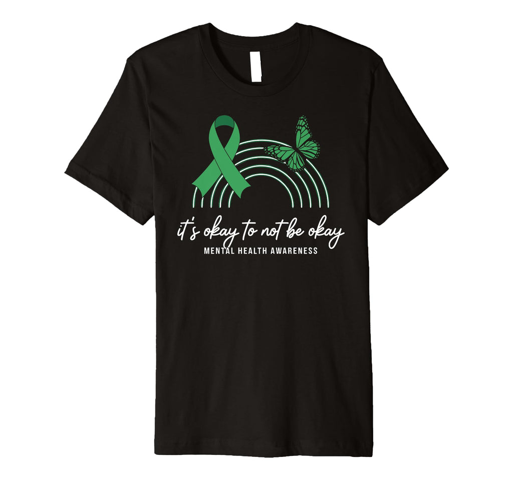 Its Okay To Be Not Okay Mental Health T-Shirt - Trendy Graphic for Adults - T-Shirt, Sweatshirt, Hoodie