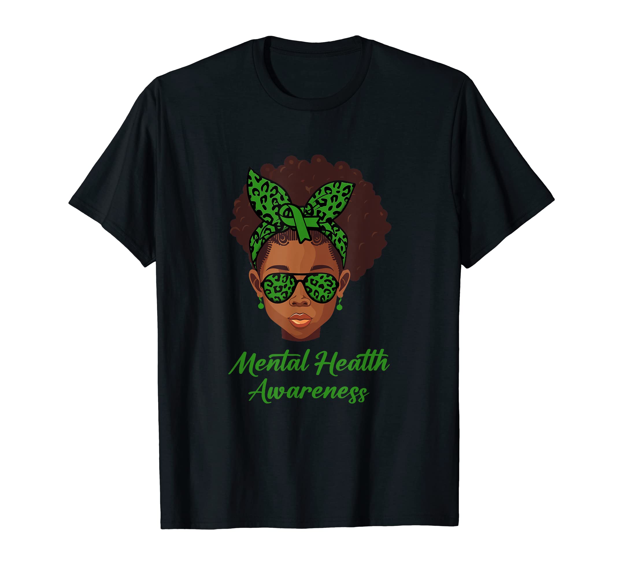 Afro African American Black Mental T-Shirt - Trendy Graphic Men Women - T-Shirt, Sweatshirt, Hoodie