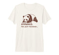Bookish Panda Reading Fiction Novel T-Shirt - Streetwear Style Men Women - T-Shirt, Sweatshirt, Hoodie