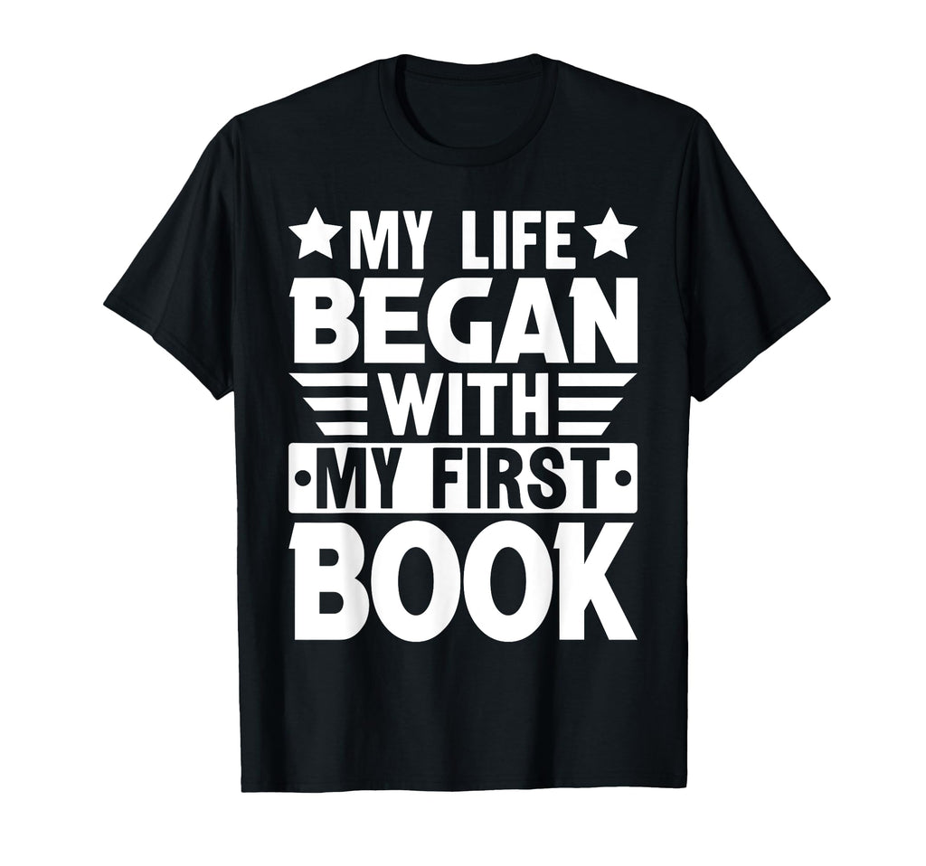 Book Lover Bookworm Storytelling T-Shirt - Minimalist Print Unisex - T-Shirt, Sweatshirt, Hoodie