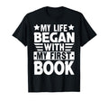 Book Lover Bookworm Storytelling T-Shirt - Minimalist Print Unisex - T-Shirt, Sweatshirt, Hoodie