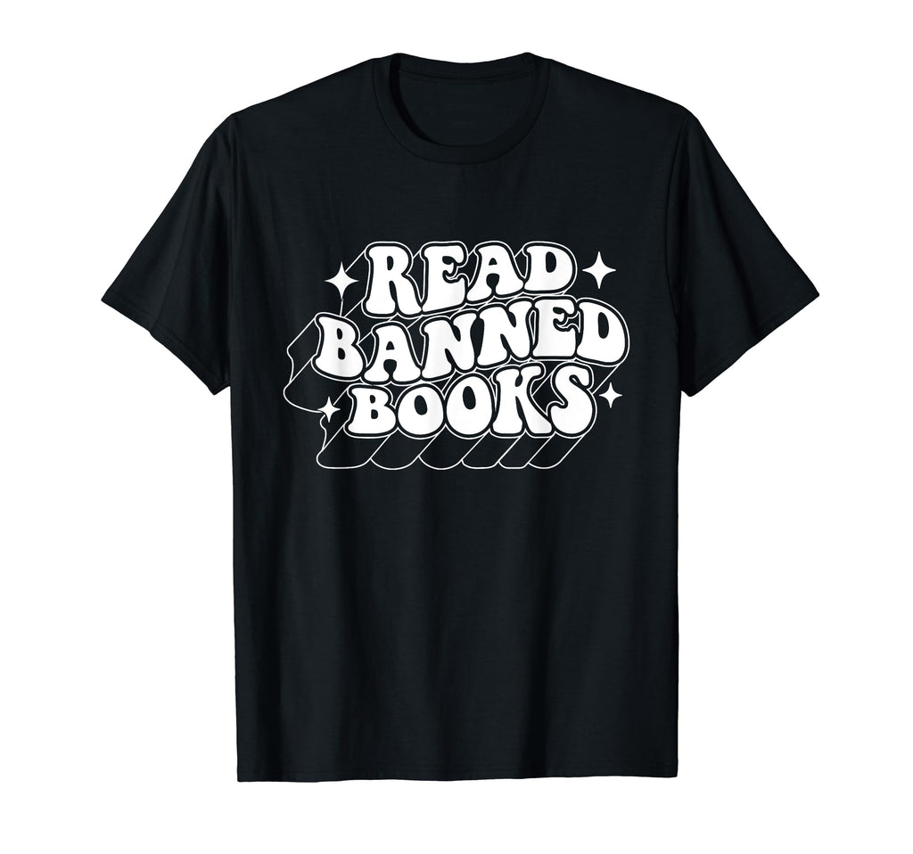 Read Banned Books Bookworm Book Lover T-Shirt - Unique Graphic Men Women - T-Shirt, Sweatshirt, Hoodie