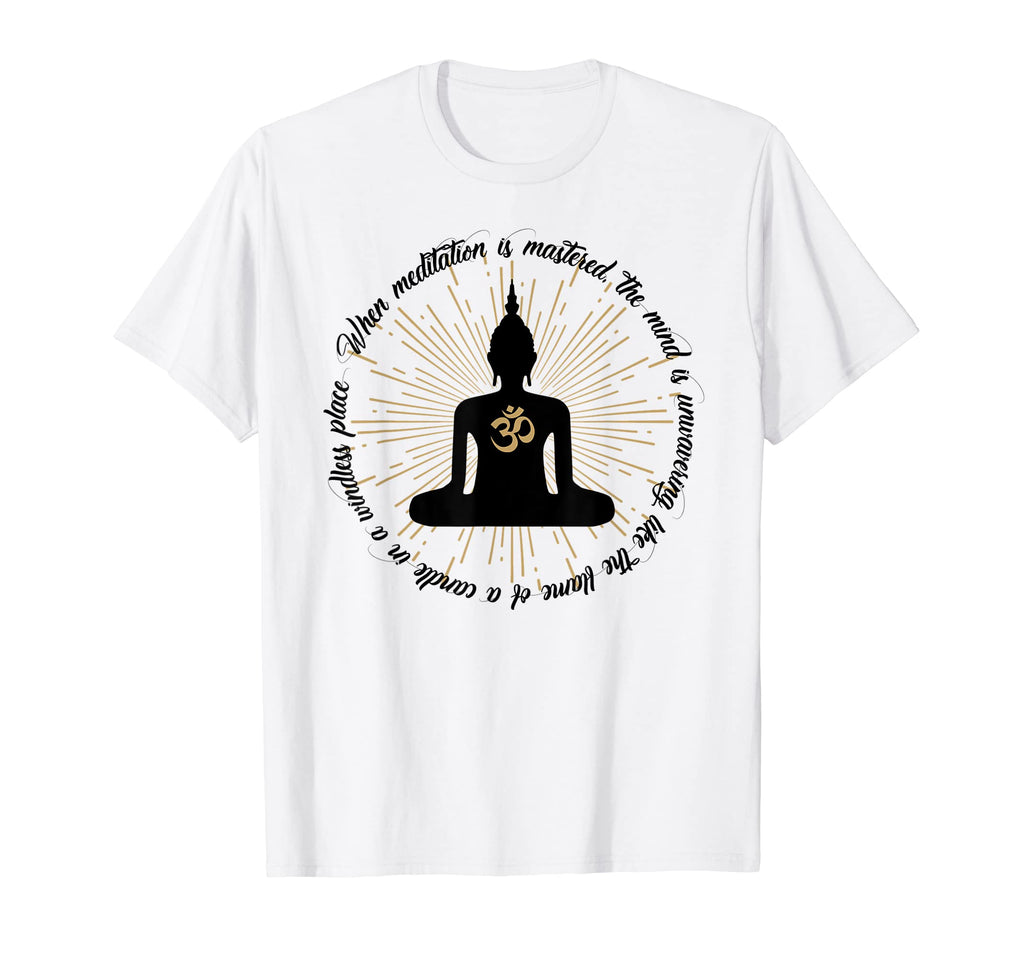 Buddha Mindfulness Meditation T-Shirt - Casual Everyday Wear for Adults - T-Shirt, Sweatshirt, Hoodie