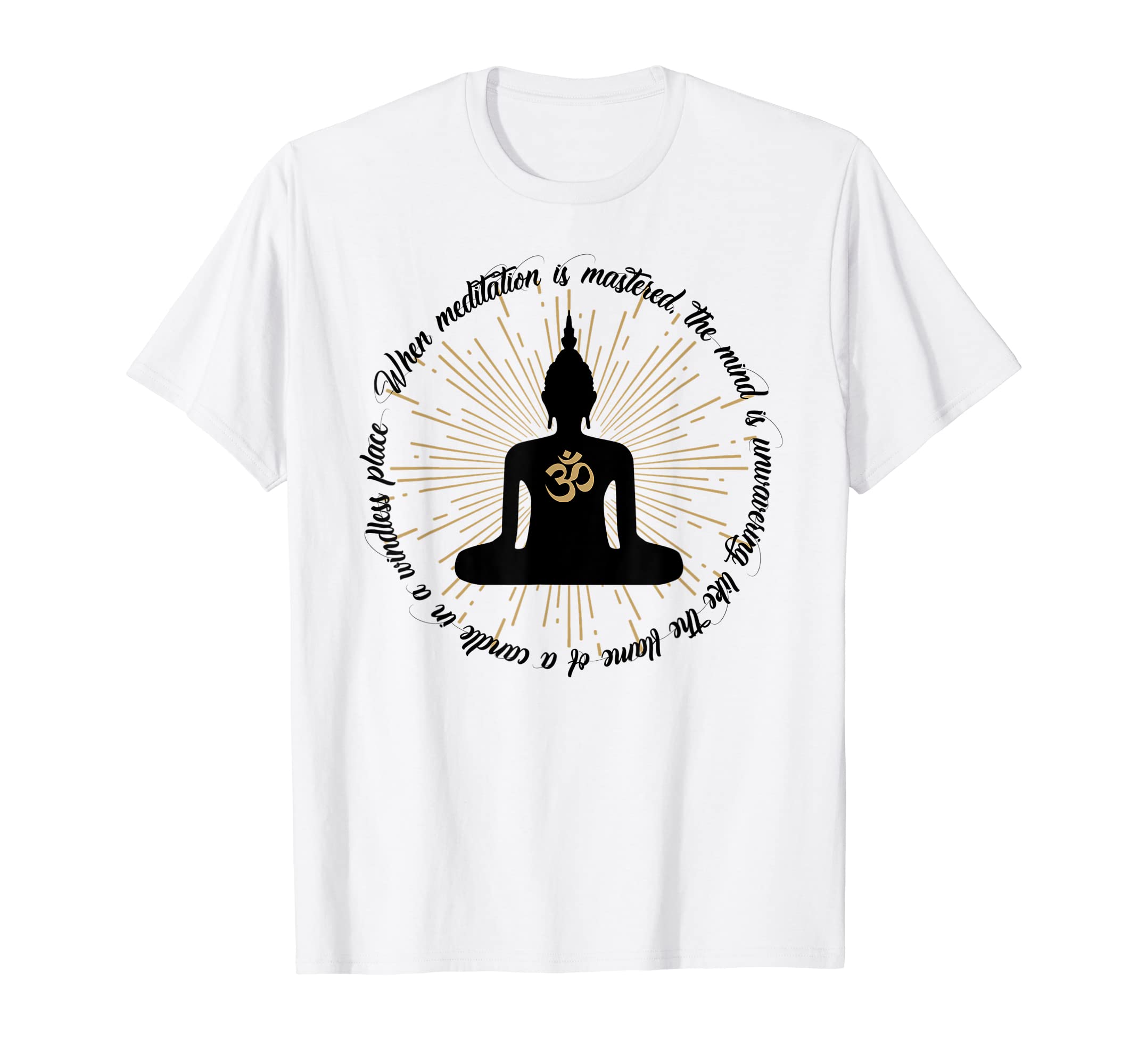 Buddha Mindfulness Meditation T-Shirt - Casual Everyday Wear for Adults - T-Shirt, Sweatshirt, Hoodie