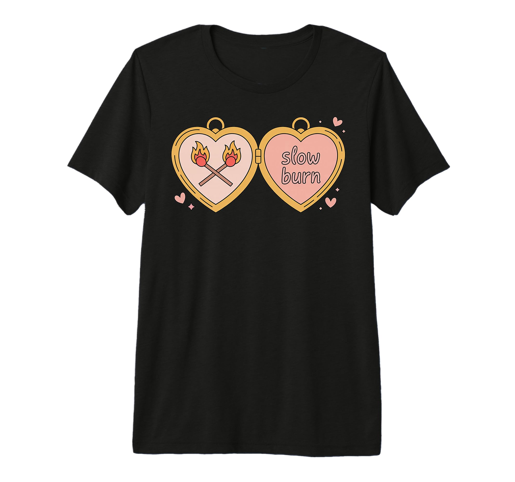 Slow Burn Romance Book Lover Tri Blend T-Shirt - Fun Novelty Design Unisex - T-Shirt, Sweatshirt, Hoodie