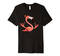Meditation Flamingo Yoga Pose T-Shirt - Aesthetic Graphic Men Women - T-Shirt, Sweatshirt, Hoodie