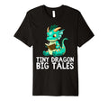 Dragon Reading Book Worm Nerd School T-Shirt - Minimalist Print Men Women - T-Shirt, Sweatshirt, Hoodie