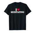 Mindfulness I Love Meditating Yoga T-Shirt - Trendy Graphic for Adults - T-Shirt, Sweatshirt, Hoodie
