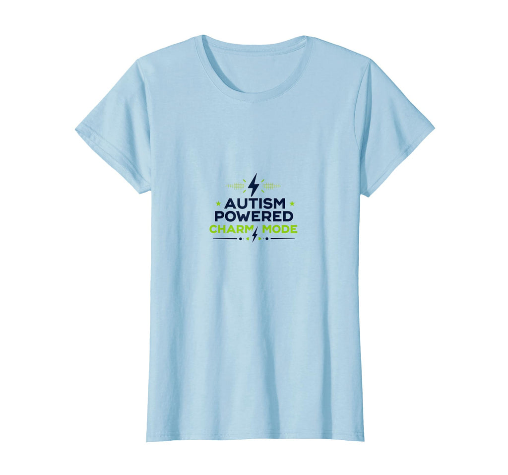 Autism Powered Charm Mode T-Shirt - Minimalist Print for Adults - T-Shirt, Sweatshirt, Hoodie