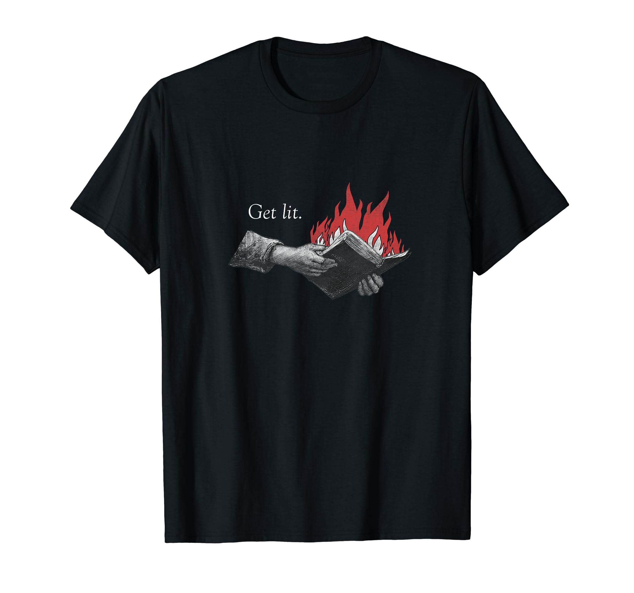 Lit Funny Literature Reading T-Shirt - Graphic Print for Adults - T-Shirt, Sweatshirt, Hoodie