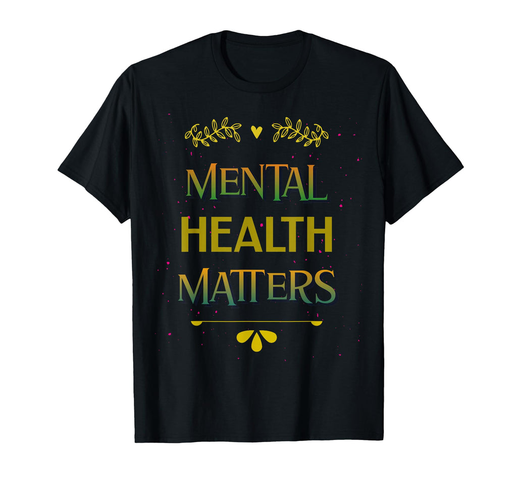 Mental Health M T-Shirt - Trendy Graphic Unisex - T-Shirt, Sweatshirt, Hoodie