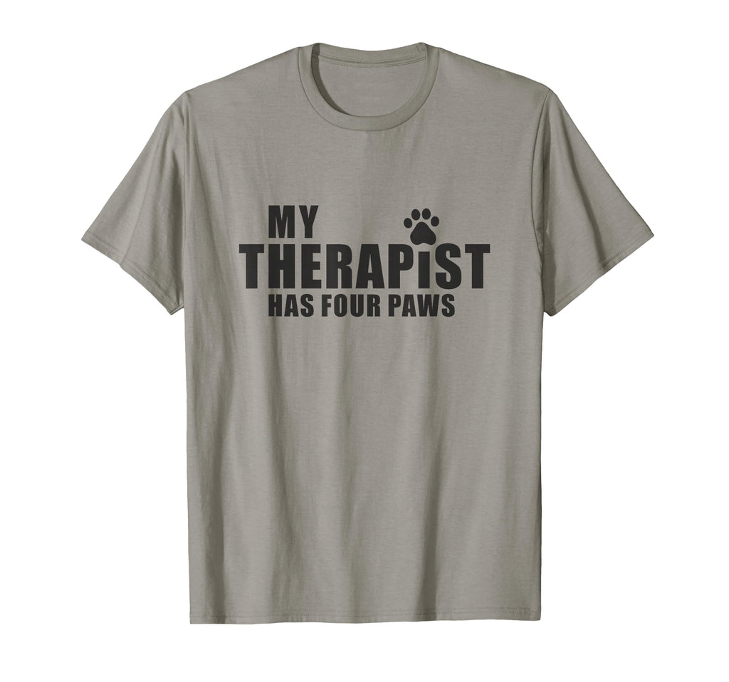 Dog Mom Dad Therapy Pet Lover My T-Shirt - Aesthetic Graphic Men Women - T-Shirt, Sweatshirt, Hoodie