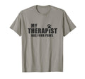 Dog Mom Dad Therapy Pet Lover My T-Shirt - Aesthetic Graphic Men Women - T-Shirt, Sweatshirt, Hoodie