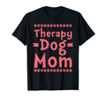 Therapy Dog Therapy Dog Mom T-Shirt - Minimalist Print Unisex - T-Shirt, Sweatshirt, Hoodie