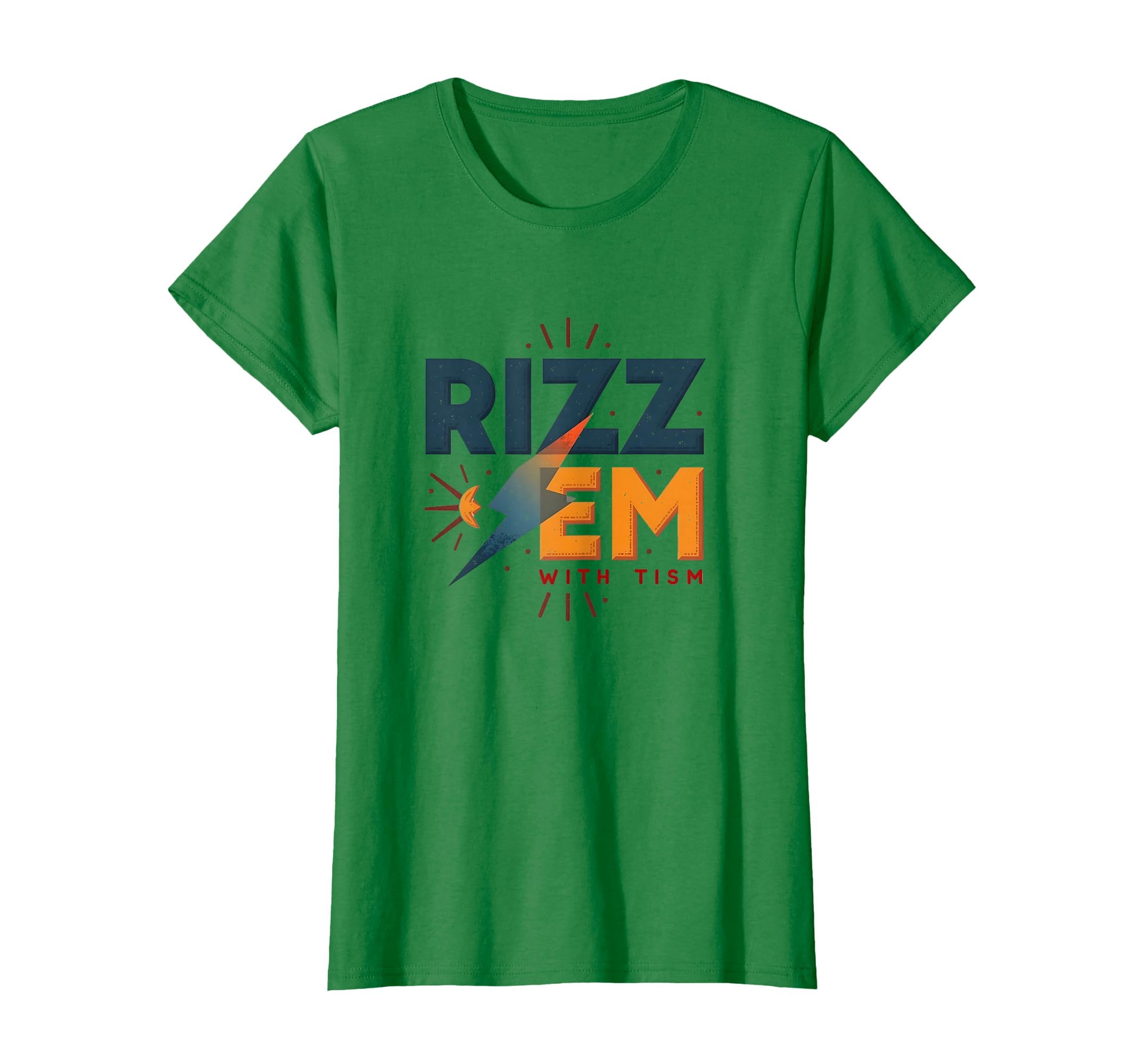 Rizz Em Tism Neurodivergent Pride T-Shirt - Novelty Apparel Unisex - T-Shirt, Sweatshirt, Hoodie