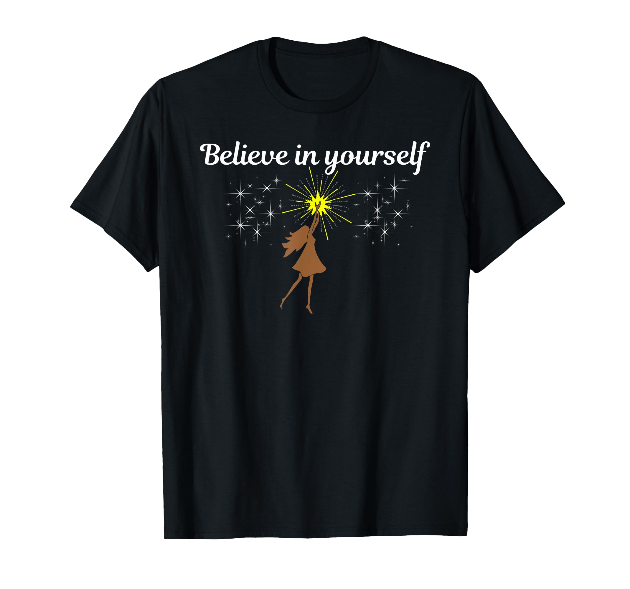 Believe Yourself You Are Enough T-Shirt - Minimalist Print for Adults - T-Shirt, Sweatshirt, Hoodie