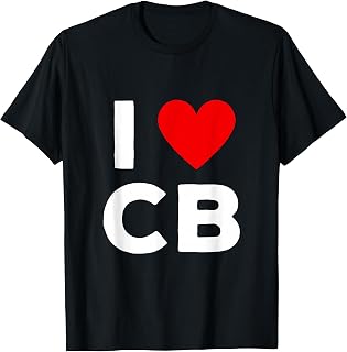 I Love CB Initials First Last Name Personalised Red Heart T-Shirt Unisex T-shirt, Sweatshirt, Hoodie, Long Sleeve Tee - T-Shirt, Sweatshirt, Hoodie