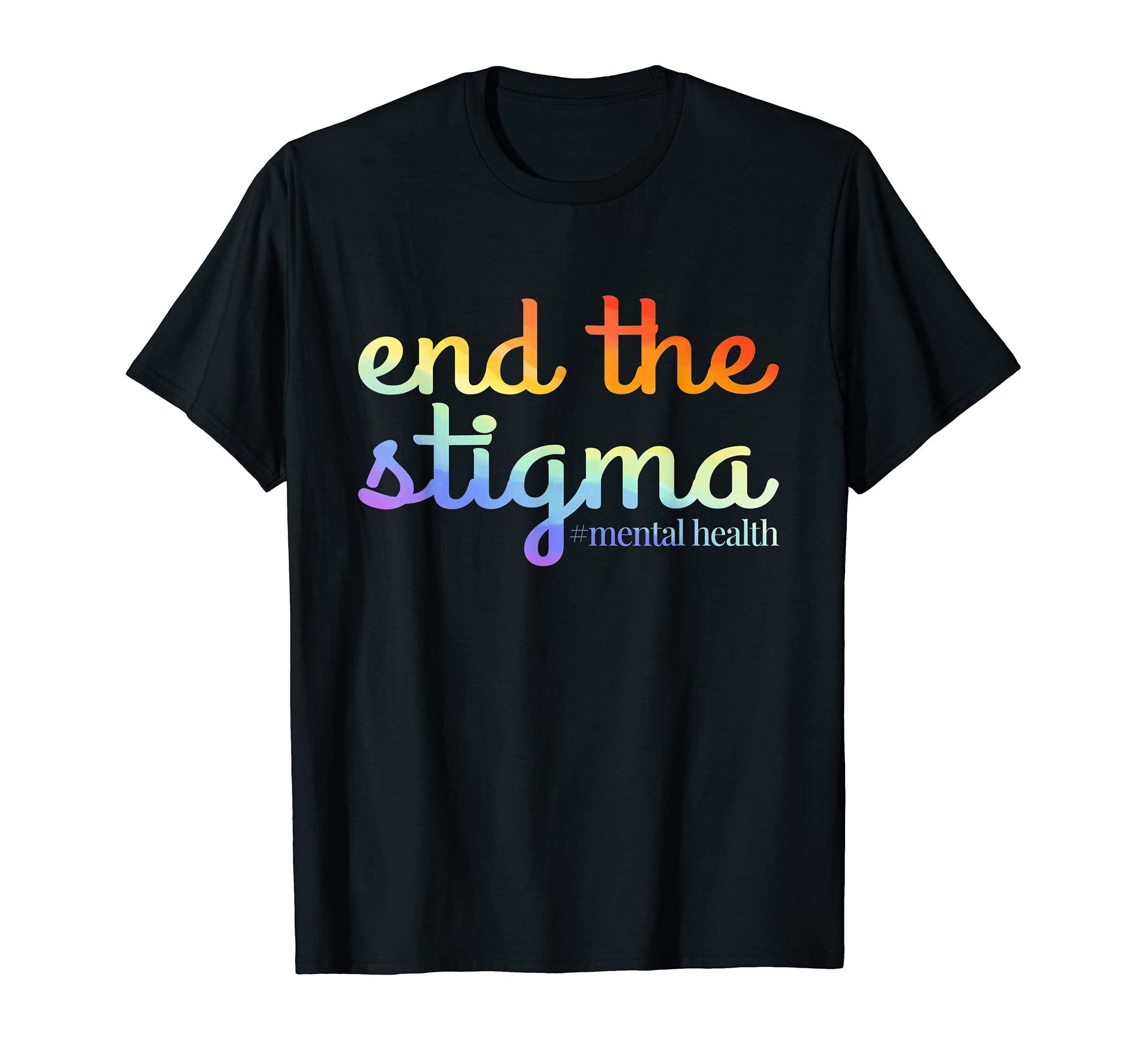 Mental Health Matters Rainbow Boho T-Shirt - Streetwear Style for Adults - T-Shirt, Sweatshirt, Hoodie