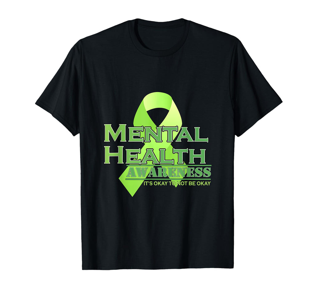 Its Okay To Not Be Okay Mental T-Shirt - Fun Novelty Design for Adults - T-Shirt, Sweatshirt, Hoodie