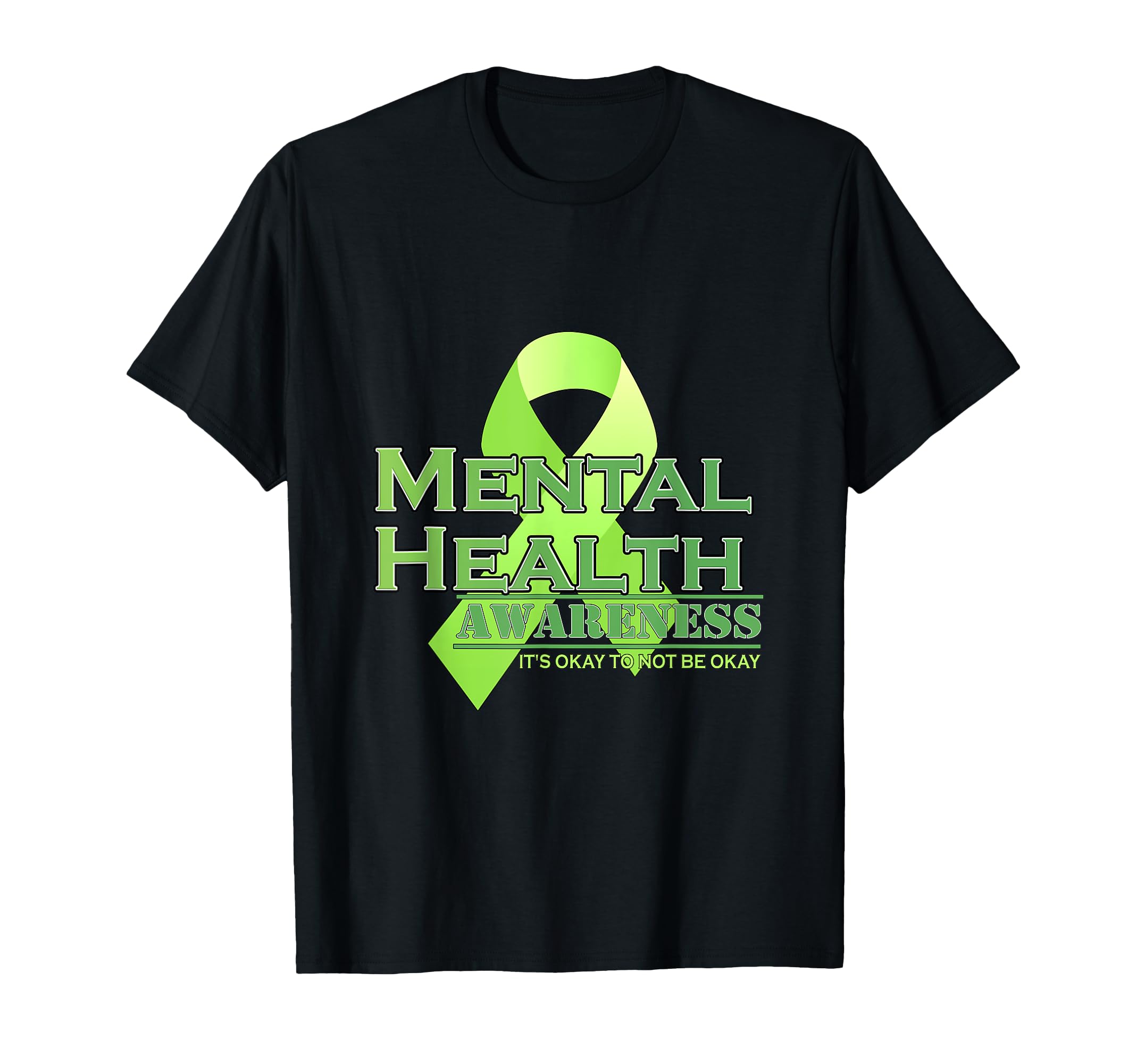 Its Okay To Not Be Okay Mental T-Shirt - Fun Novelty Design for Adults - T-Shirt, Sweatshirt, Hoodie