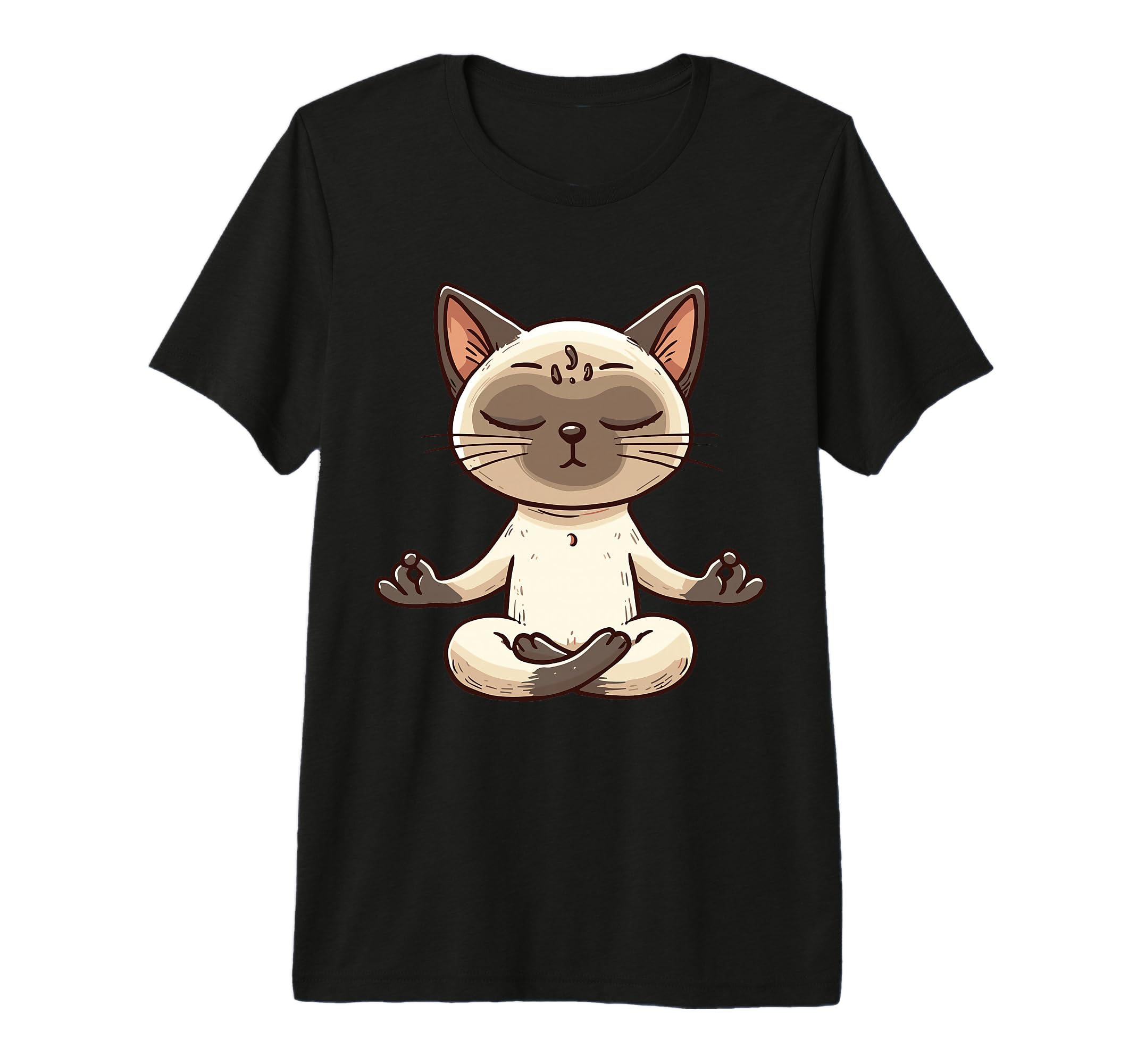 Meditation Siamese Yoga Pose T-Shirt - Casual Everyday Wear for Adults - T-Shirt, Sweatshirt, Hoodie