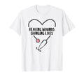 Rn Wound Care Nurse Healing Wounds T-Shirt - Aesthetic Graphic Unisex - T-Shirt, Sweatshirt, Hoodie