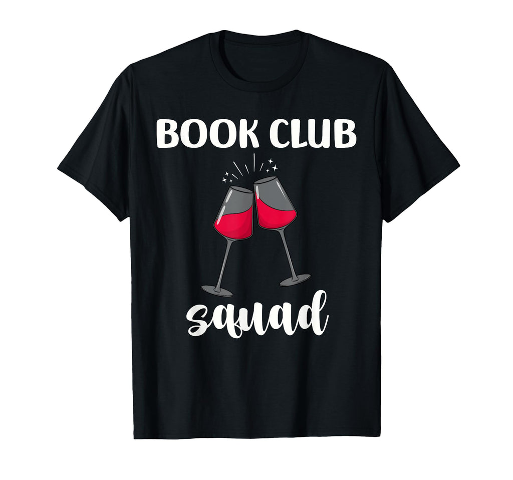 Funny Book Club Squad Reading Bookworm T-Shirt - Custom Art Print Unisex - T-Shirt, Sweatshirt, Hoodie