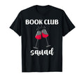 Funny Book Club Squad Reading Bookworm T-Shirt - Custom Art Print Unisex - T-Shirt, Sweatshirt, Hoodie