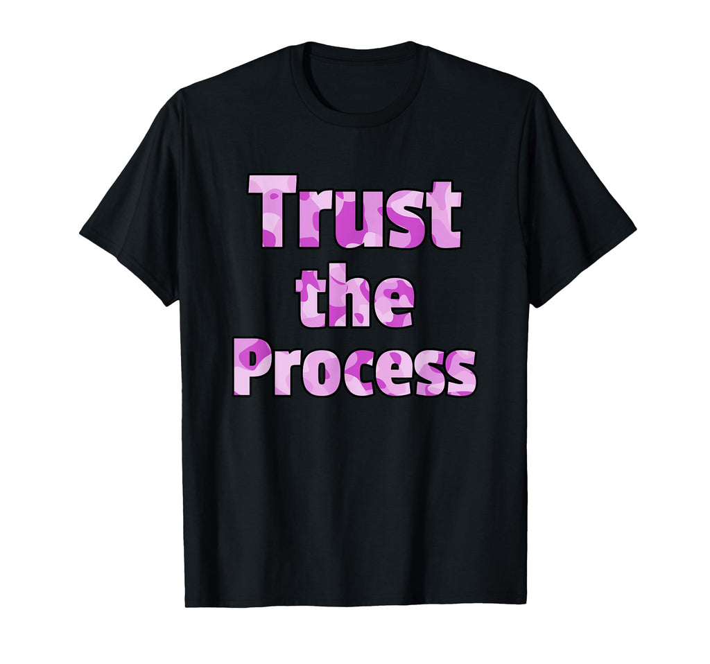 Trust Process Purple Camo Recovery T-Shirt - Custom Art Print for Adults - T-Shirt, Sweatshirt, Hoodie